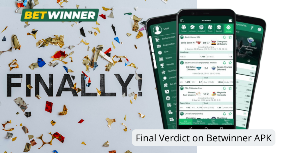 Dépôts et retraits avec Betwinner Mobile